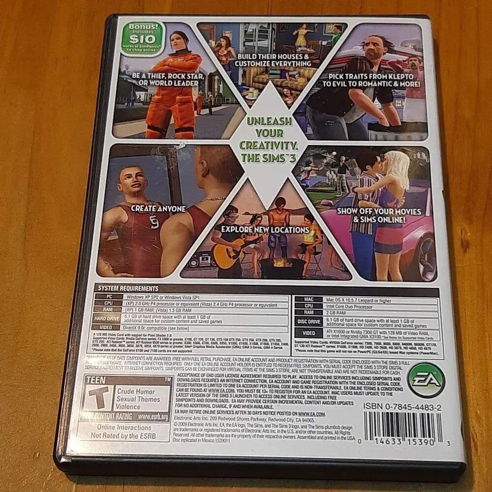 The Sims 3 Complete Base Game (Windows/Mac: Mac and Windows, 2009)